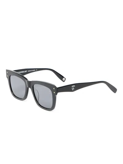 A Bathing Ape Square-frame Sunglasses In Black