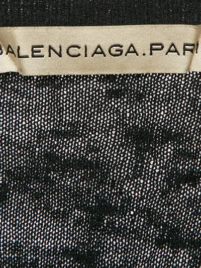Pre-owned Balenciaga Colour-block Dress In White