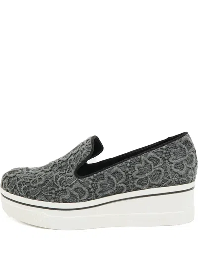 Pre-owned Stella Mccartney Platform Lace Slip-on Sneakers