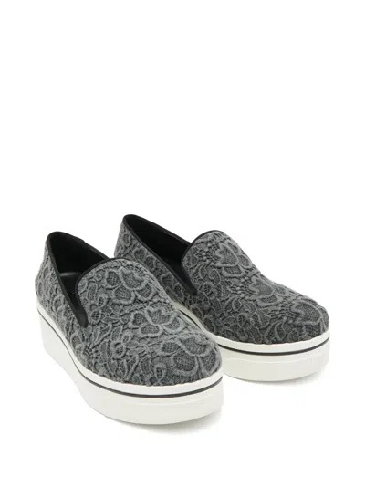 Pre-owned Stella Mccartney Platform Lace Slip-on Sneakers