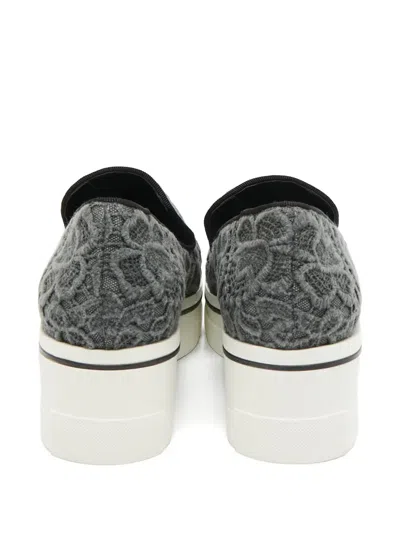 Pre-owned Stella Mccartney Platform Lace Slip-on Sneakers