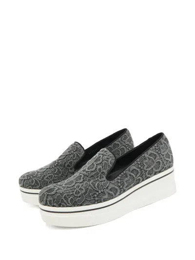 Pre-owned Stella Mccartney Platform Lace Slip-on Sneakers