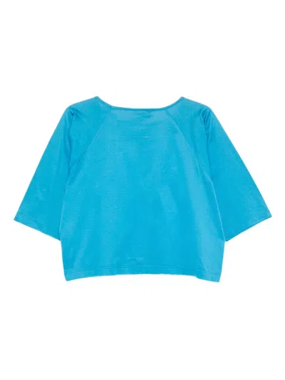Pre-owned Lanvin 1970s Raglan-sleeve Bow Blouse