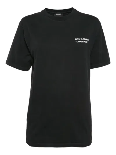 Pre-owned The Kooples Cotton T-shirt In Black