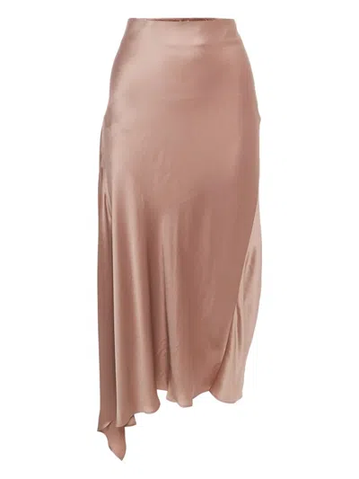 Pre-owned Brunello Cucinelli Vintage Asymmetric Hem Skirt
