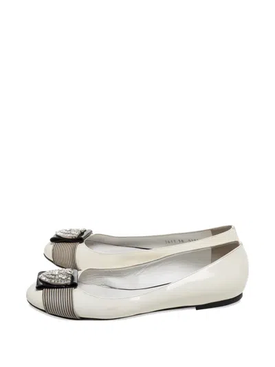 Pre-owned Giuseppe Zanotti Vintage  Patent-leather Ballet Flats