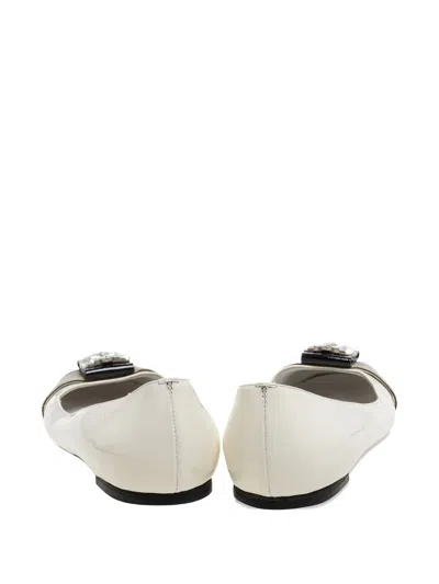 Pre-owned Giuseppe Zanotti Vintage  Patent-leather Ballet Flats