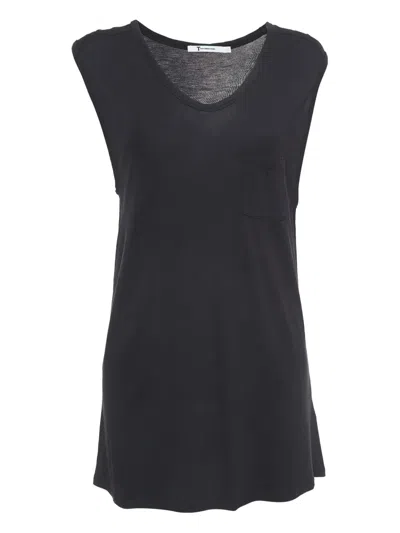 Pre-owned Alexander Wang Sleeveless Top In Black