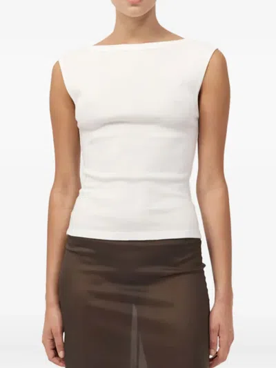 St Agni Scoop-back Top