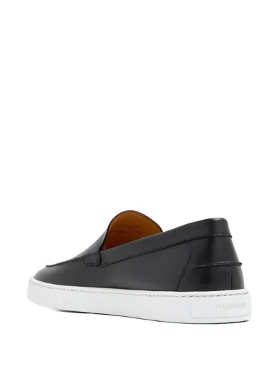 Magnanni Leather Slip-on Loafers
