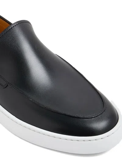 Magnanni Leather Slip-on Loafers