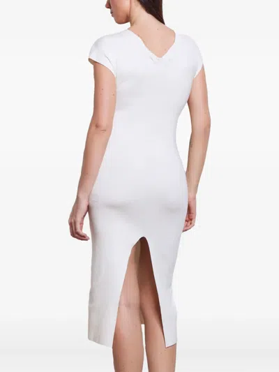 Akep Lace-up Midi Dress