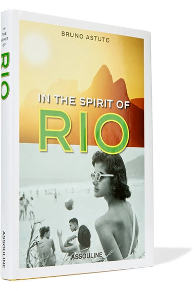 Shop Assouline In The Spirit Of Rio By Bruno Astuto Hardcover Book In Yellow