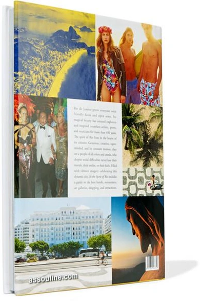 Shop Assouline In The Spirit Of Rio By Bruno Astuto Hardcover Book In Yellow