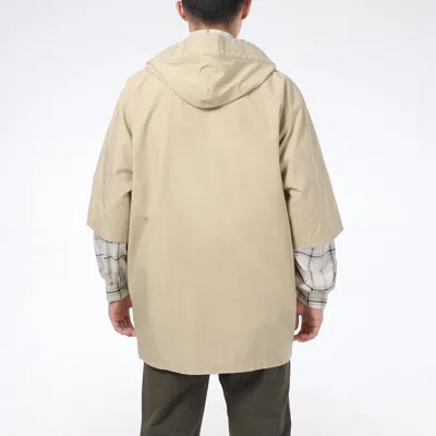 Puma Loose Hooded Casual Sports Short Sleeved Jacket 'beige' In White