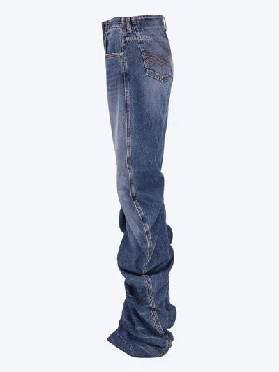 Jean Paul Gaultier Oversize Fit Jeans In Blue