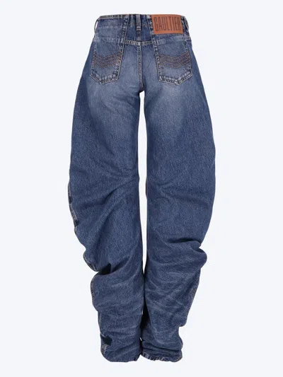 Jean Paul Gaultier Oversize Fit Jeans In Blue