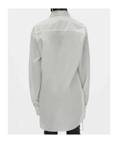 Ann Demeulemeester Elisabeth Long High Comfort Shirt In White