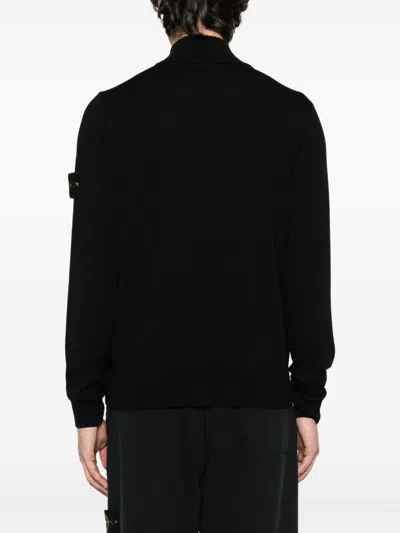 Stone Island Half-zip Wool Sweatet