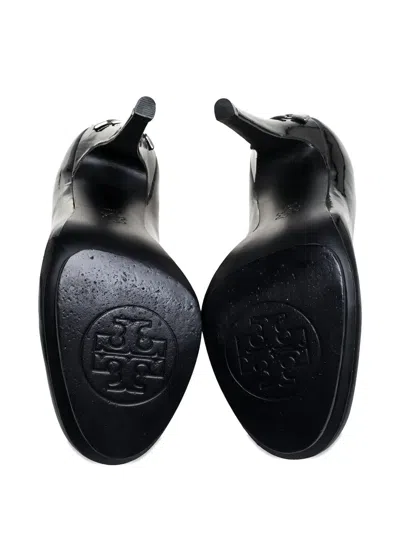 Pre-owned Tory Burch 2024 120mm Leather Pumps In Black