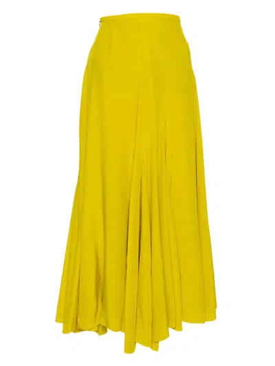 Pre-owned Haider Ackermann  Pleated Flared Skirt