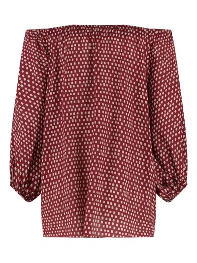 Marinella Piccinno Off-shoulder Tunic