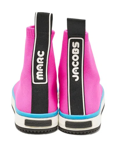 Pre-owned Marc Jacobs Vintage  Sock Slip-on Sneakers In Pink