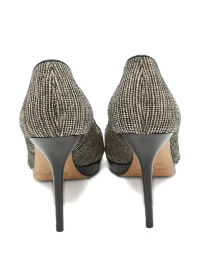 Pre-owned Jimmy Choo 105mm Peep-toe Platform Pumps