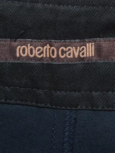 Pre-owned Roberto Cavalli Vintage Pleat-detailed Pockets Shorts