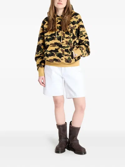 A Bathing Ape Camo Jacquard One Point Hoodie