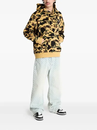A Bathing Ape Camo Jacquard One Point Hoodie