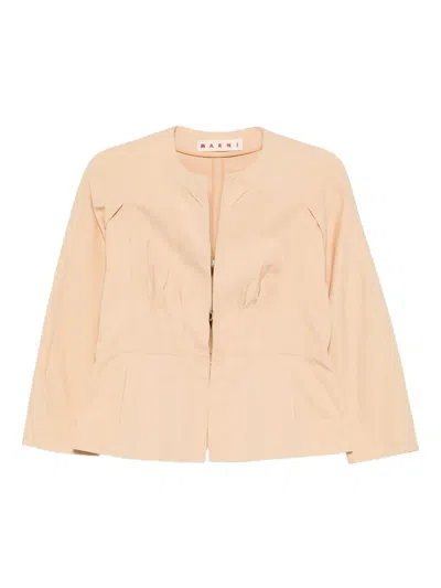 Pre-owned Marni 2000s Pleated Jacket