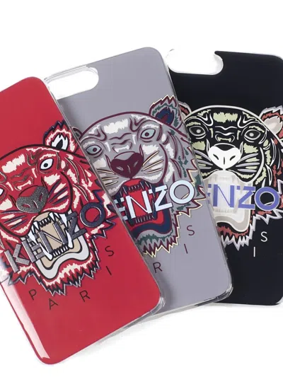 Kenzo Tiger-head Motif Iphone 7/8 Case In Multi