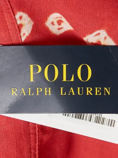 Pre-owned Polo Ralph Lauren  Tie Dye-print Maxi Skirt In Red