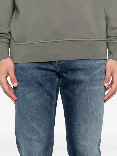 7 For All Mankind Distressed-details Jeans In Blue