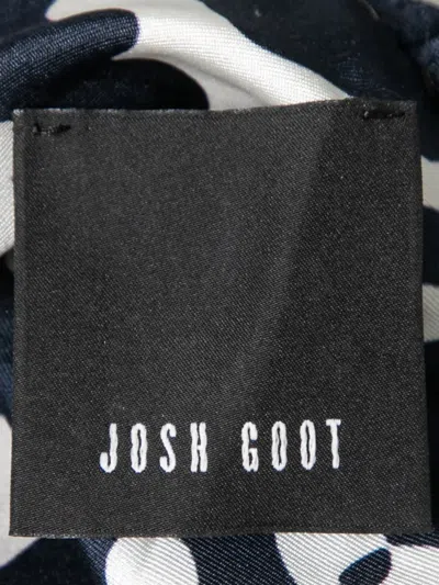 Pre-owned Josh Goot  Abstract-print Silk Dress