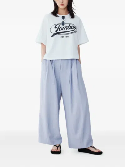 Studio Tomboy Drawstring Two-tuck Trousers