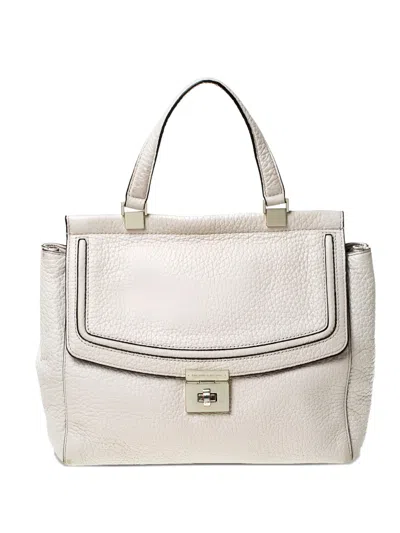 Pre-owned Kate Spade  Everett Way Tote Bag In Neutral