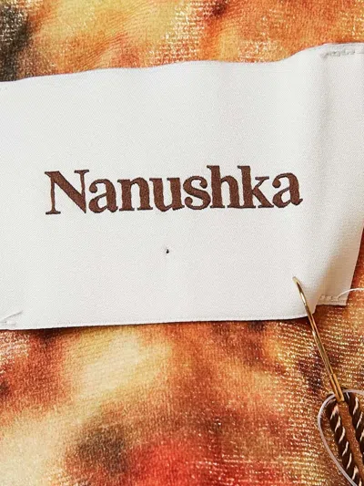 Pre-owned Nanushka  Floral-print Velvet Shirt