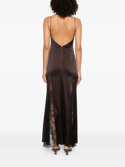 Staud Trinity Lace-insert Maxi Dress