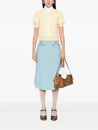 Valentino Skirt A-line Silhouette Front Pockets