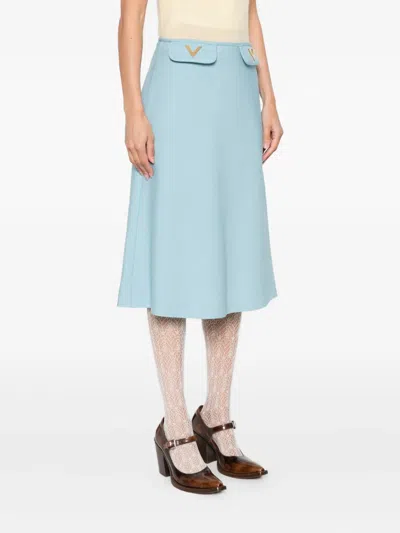 Valentino Skirt A-line Silhouette Front Pockets
