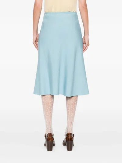 Valentino Skirt A-line Silhouette Front Pockets