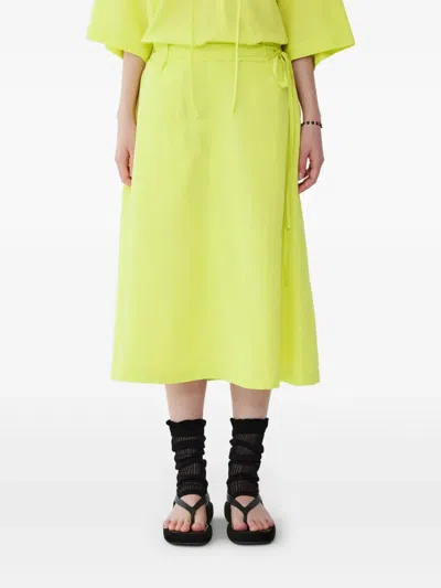 Studio Tomboy Belted A-line Skirt