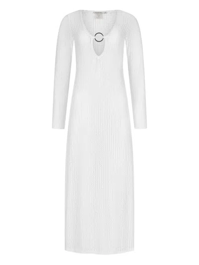Paramidonna Krista Eyelet Maxi Dress