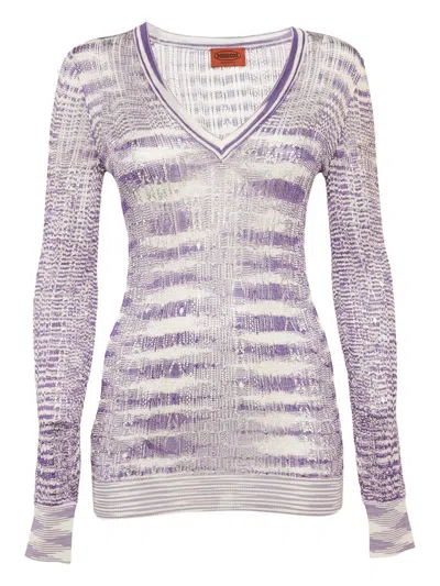 Pre-owned Missoni Open-knit Top