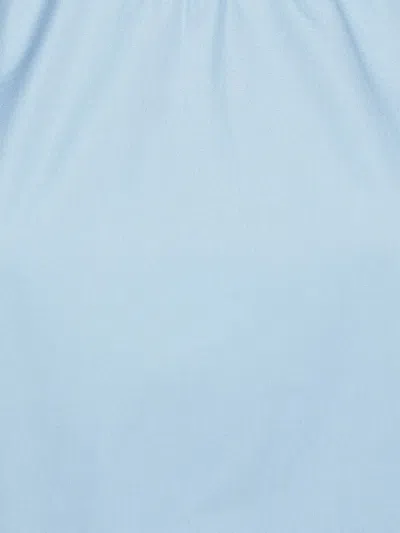 Pre-owned Sportmax Vintage  Striped-detail Top In Blue