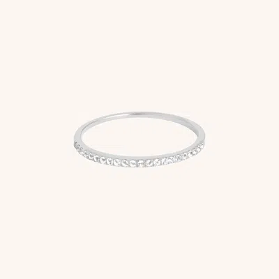 Astrid &amp; Miyu Lab Diamond Pave Ring