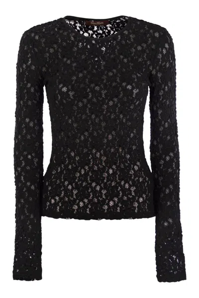 Max Mara Studio Gennaio - Tight-fitting Cloqué Lace Jersey