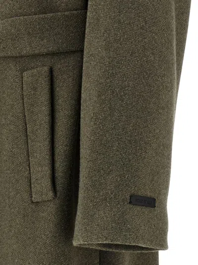 Fear Of God Relaxed Coat In Green